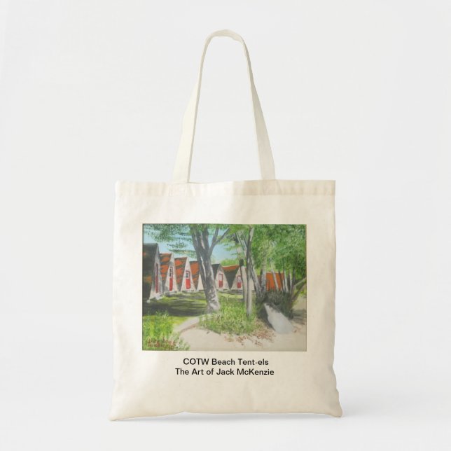 Tote Bag Tente-els de plage de COTW (Devant)