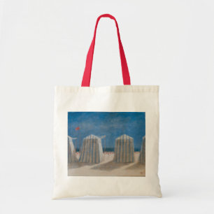 Tote Bag Tentes la Bretagne 2012 de plage