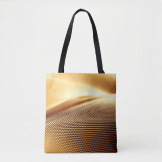 Tote Bag tenture de particules arrière - plan or de luxe. i