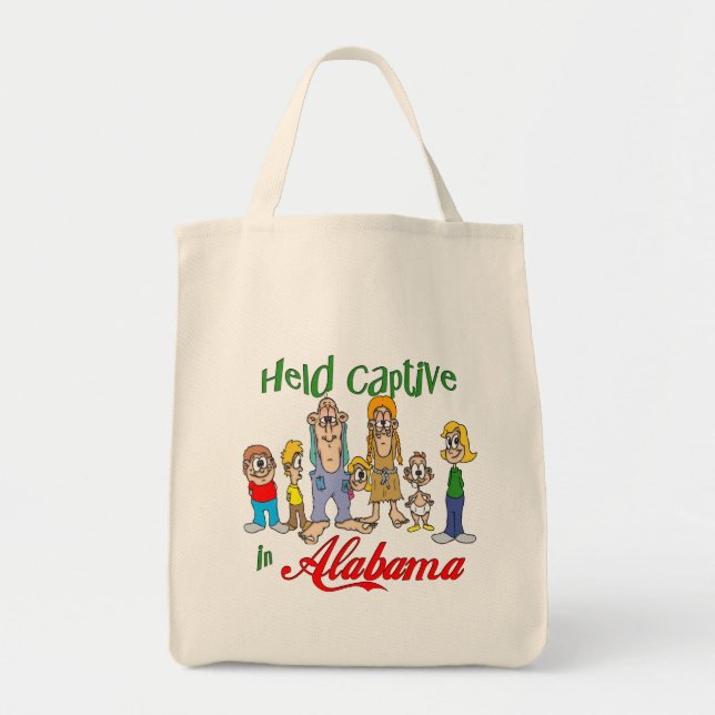 Tote Bag Tenu captif en Alabama (Devant)
