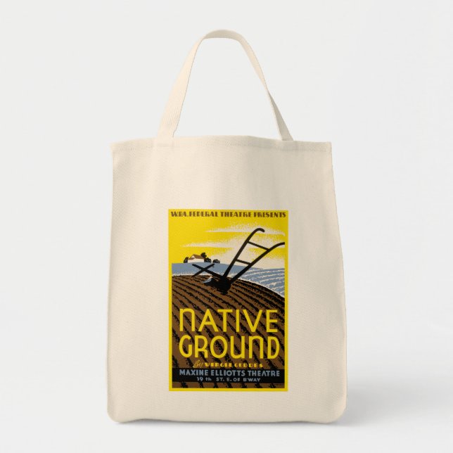 Tote Bag Terrain natif (Devant)