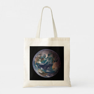 Tote Bag Terre de marbre bleu (hémisphère occidental)