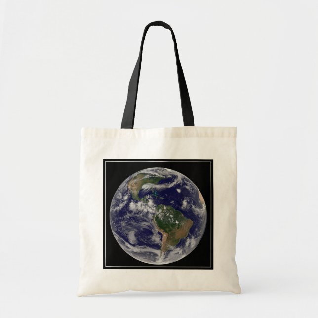 Tote Bag Terre Pleine Montrant Divers Systèmes De Tempête T (Devant)