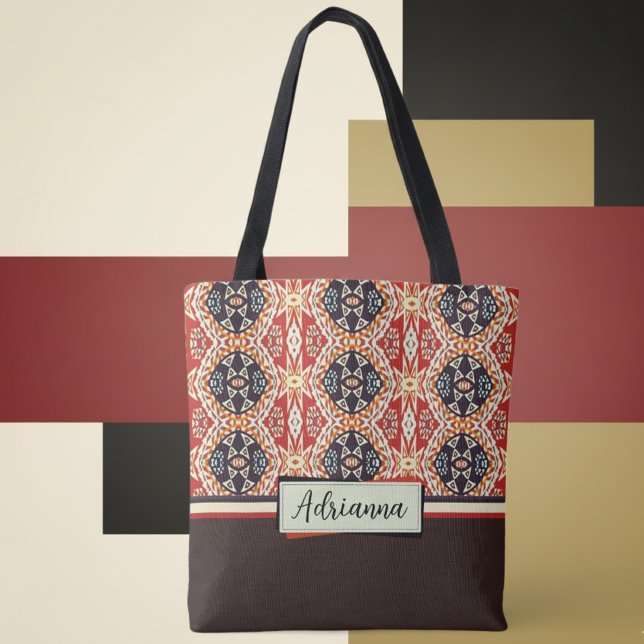Tote Bag Terre Tone Island Tribal (Créateur téléchargé)