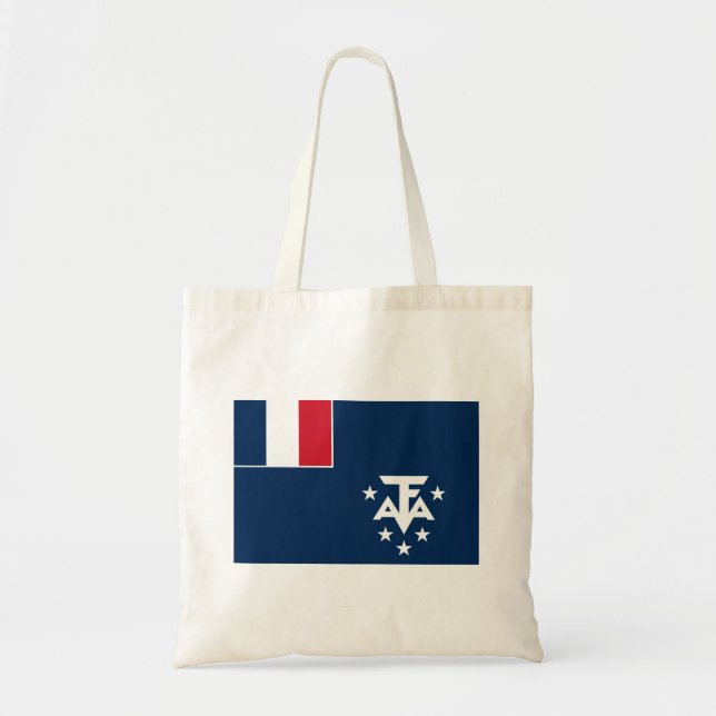 Tote Bag Terres australes françaises de l'Antarctique (Devant)