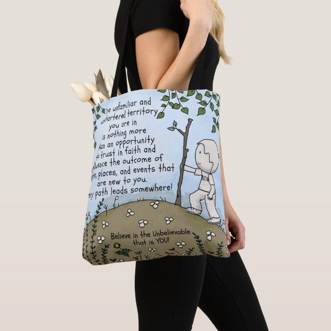 Tote Bag Territoire inconnu (De près)