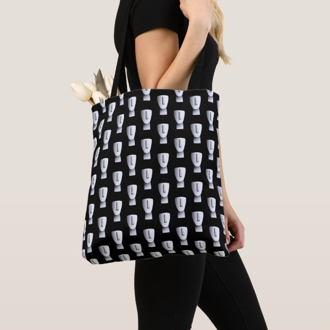 Tote Bag Tête de Figurine cycladique (De près)