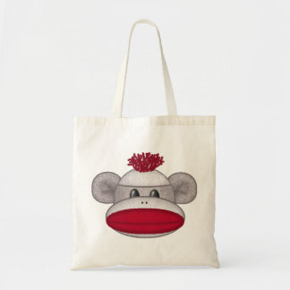 Tote Bag Tête de singe de chaussette