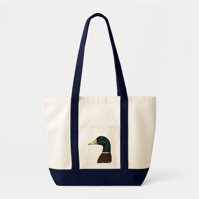 Tote Bag Tête Mallard Drake (Devant)