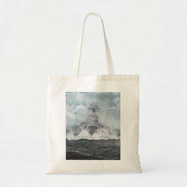 Tote Bag Têtes de capot pour Bismarck 23rdMay 1941. 2014 (Devant)