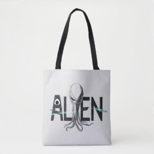 Tote Bag Texte de l'Alien d'espace