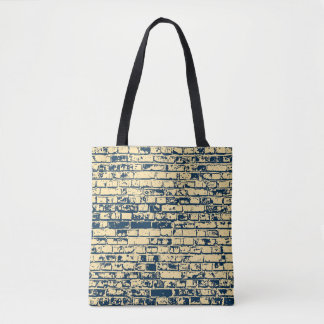 Tote Bag Texture d'un mur en brique. Design élégant de papi