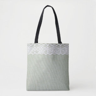 Tote Bag Texture et dentelle textiles 