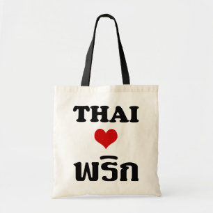 Tote Bag THAÏ LOVE PHRIK (CHILI) Thai Food