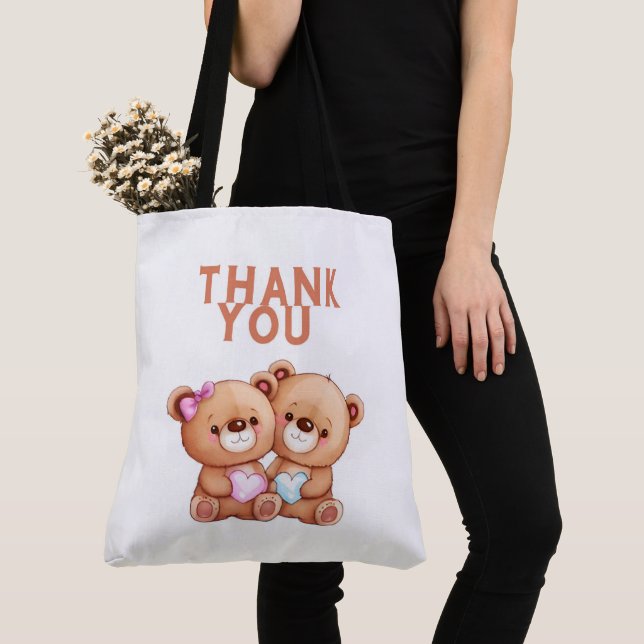 Tote Bag Thank You (Close Up)
