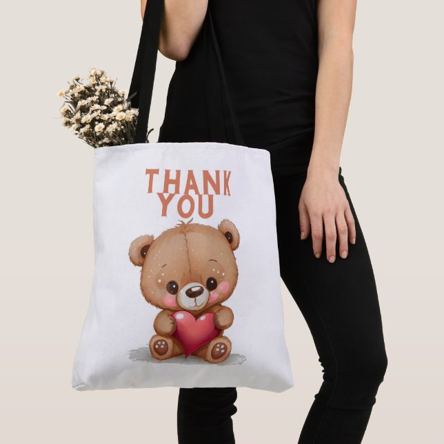 Tote Bag Thank you (Close Up)