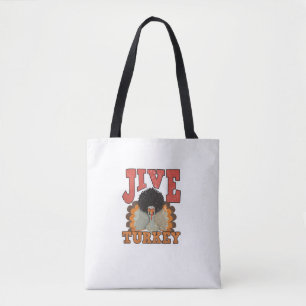 Tote Bag Thanksgiving & Fall Apparel, Jive Turquie - Retro