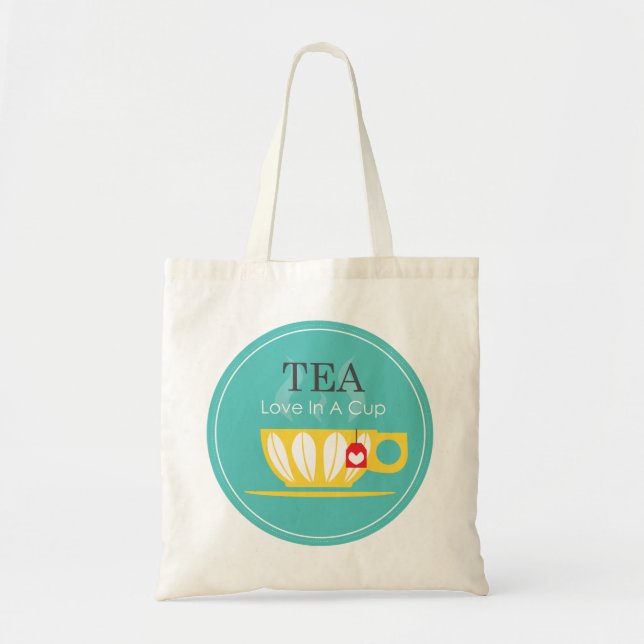 Tote Bag THÉ - Amour En Coupe (Devant)