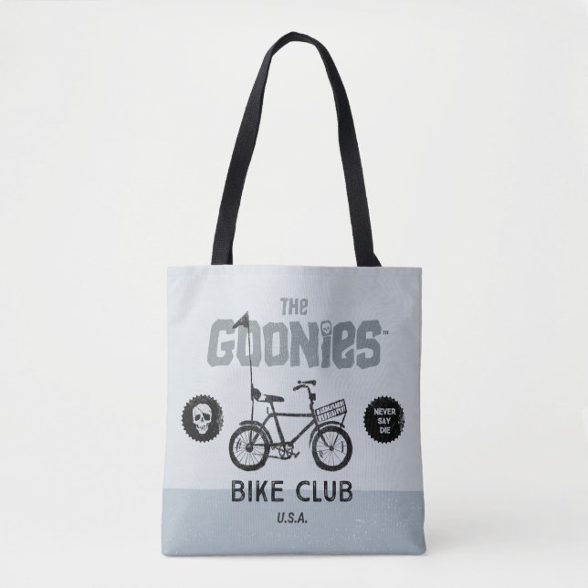 Tote Bag The Goonies Bike Club États-Unis (Devant)