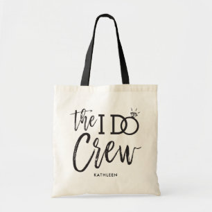Tote Bag The I Do Crew   Nom personnalisé pour la fête de m