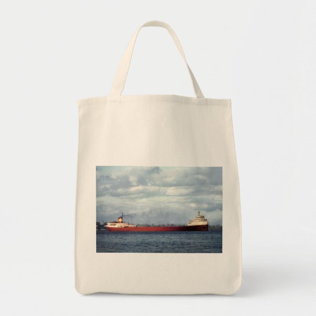 Tote Bag The Legendary S.S. Edmund Fitzgerald (Devant)