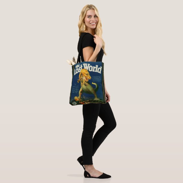 Tote Bag The Lost World Denim Jacket (Sur le modèle)