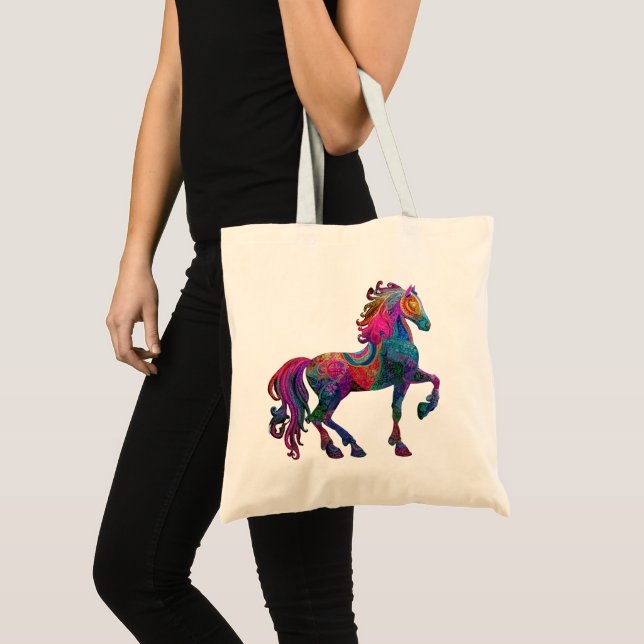 Tote Bag The Quilted Horse (Devant (produit))