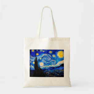 Tote Bag The Starry Night by Vincent Van Gogh
