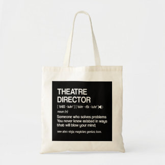 Tote Bag Théâtre Directeur Définition Théâtre musical Broad