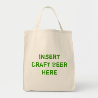 Tote Bag TheBEERSgoneBAD : Épicerie Fourre-tout de bière de