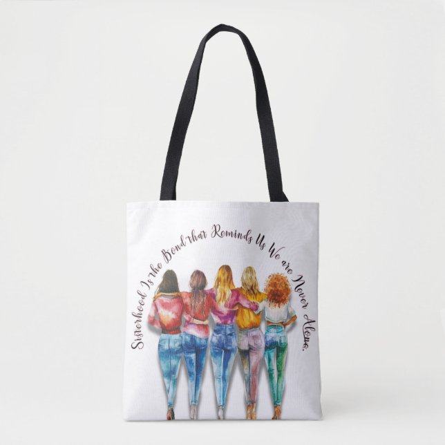 Tote Bag Thème de la Sisterhood (Devant)