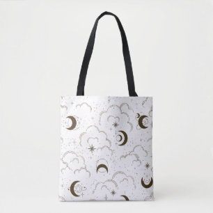 Tote Bag Thème Lune céleste