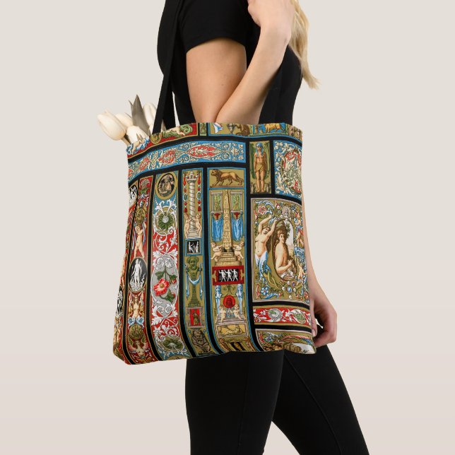 Tote Bag Thèmes Renaissance Textiles et tissus (De près)