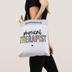 Tote Bag Thérapeute physique sur mesure PT Diplômes