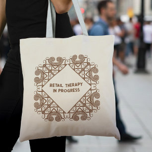 Tote Bag Thérapie amusante au détail en cours Celtic Tribal