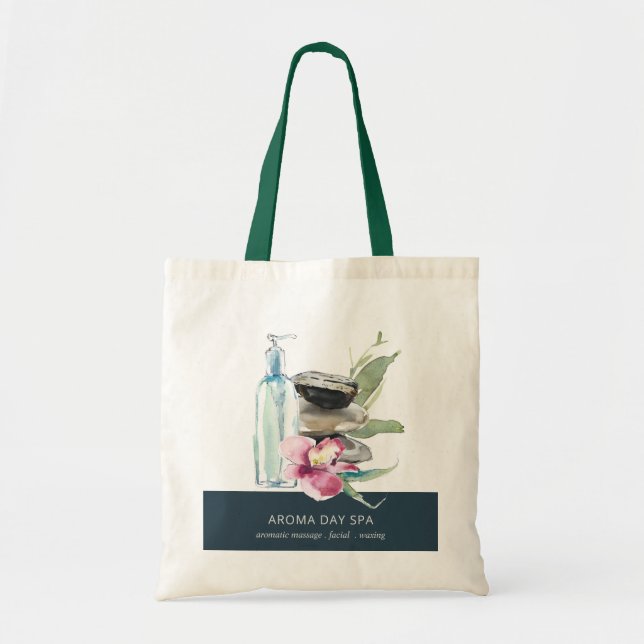 TOTE BAG THÉRAPIE DE MASSAGE SPA DE LA MARINE DE PIERRE D'O (Devant)
