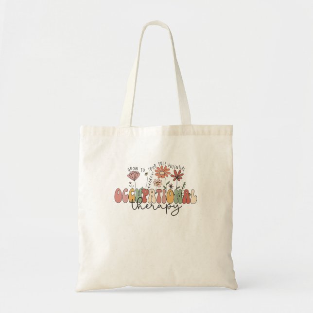 Tote Bag Thérapie professionnelle Thérapeute pédiatrique Mo (Devant)