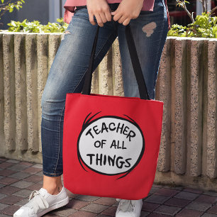 Tote Bag Thing One Thing Two - Professeur de toutes les Cho