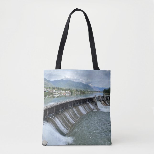 Tote Bag Thompson Falls Dam (Devant)