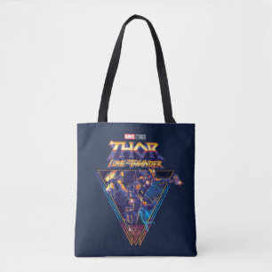 Tote Bag Thor : Love and Thunder Graphique Triangle Prismat