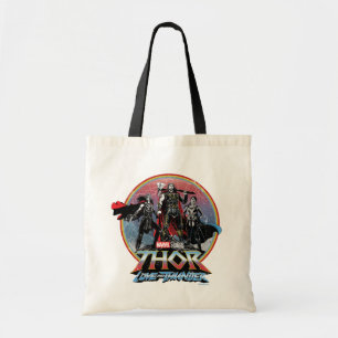 Tote Bag Thor : Love and Thunder Vintage Group Graphic