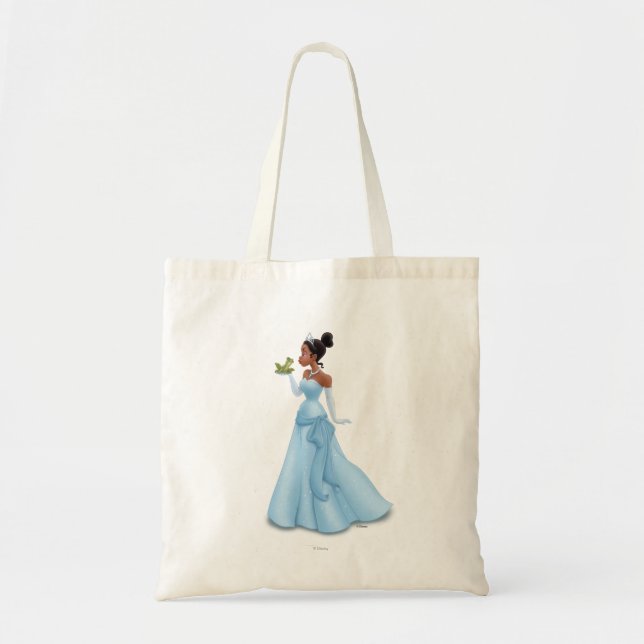 Tote Bag Tiana et grenouille (Devant)