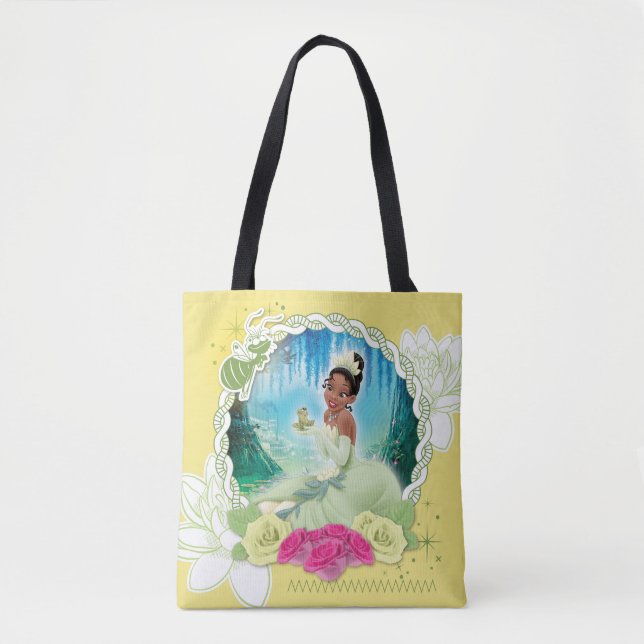 Tote Bag Tiana - Je suis une princesse (Devant)