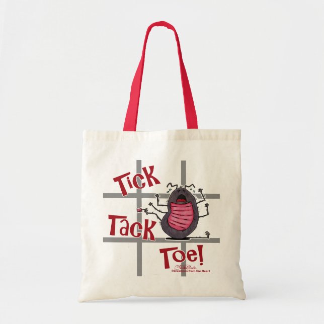 Tote Bag Tick Tack Toe ! (Devant)
