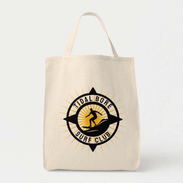 Tote Bag Tidal Bore Surfe Club (Devant)