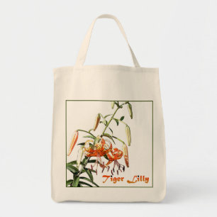 Tote Bag Tiger Lilly
