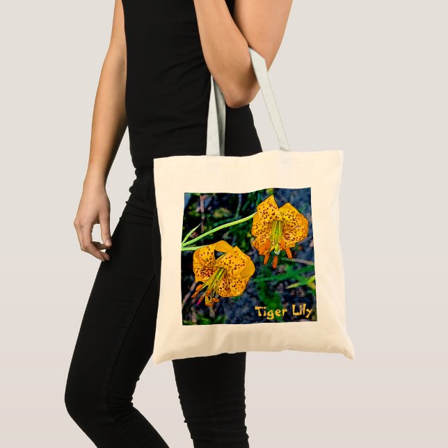 Tote Bag Tiger Lily (Devant (produit))