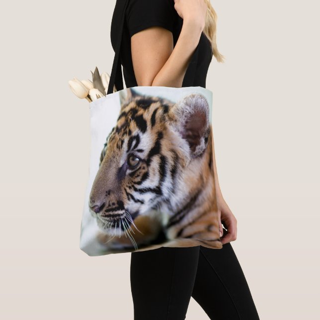Tote Bag Tigre asiatique (De près)
