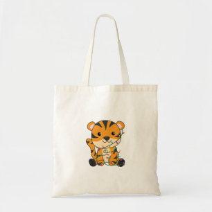 Tote Bag Tigre Christmas Snow Winter Animals Tiger Adult Cl