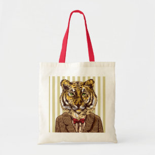 Tote Bag Tigre dans l'usage de soirée